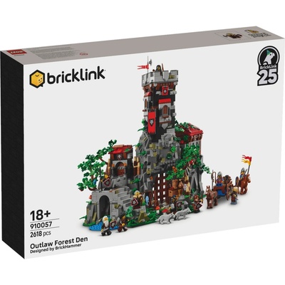 LEGO® Bricklink 910057 Lesný úkryt zbojníkov