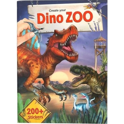 Top Model kreativní sešit se samolepkami Dino zoo