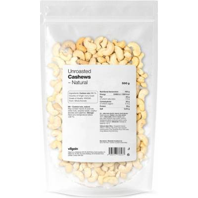 Vilgain Kešu ořechy natural 3 x 500 g