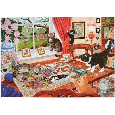 House of Puzzles Mačacie labky 1000 dielov