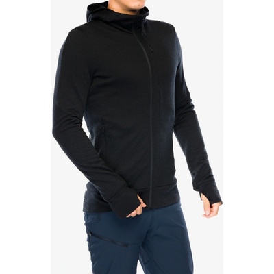 Icebreaker Merino 260 Quantum IV LS Zip Hoodie black