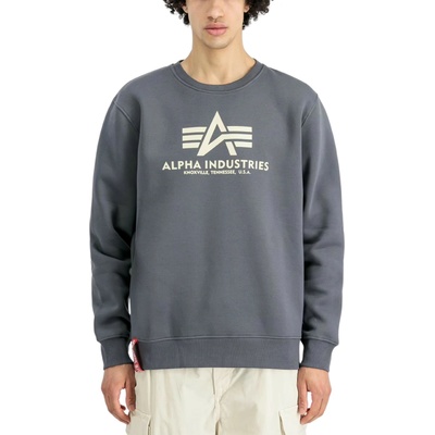 Alpha Industries Basic Sweater grey black