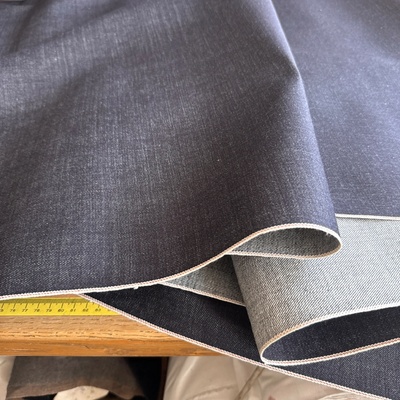 Pravý japonský selvedge denim 100% organic bavlna