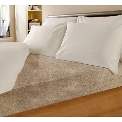 JIMI Textil Froté prostěradlo oříškové FE5 190x220-200x220