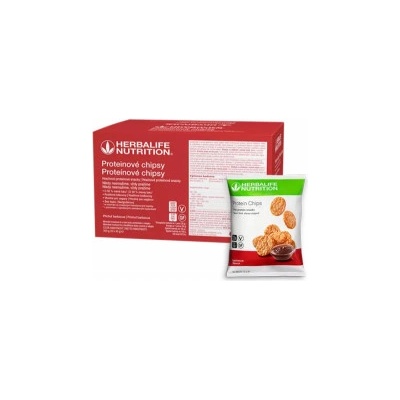 Herbalife Proteinové chipsy barbecue 10 x 30 g