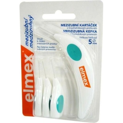 Elmex Mezizubní kartáček 5 mm 4 ks – Hledejceny.cz