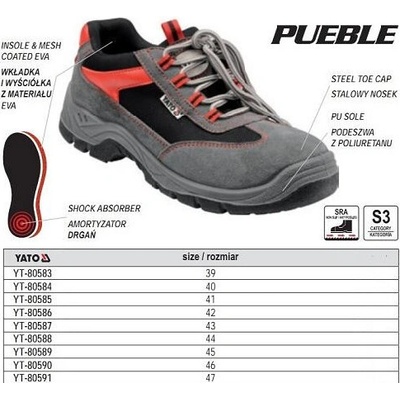 Yato PUEBLE S3 YT-80585