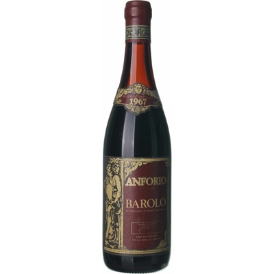 Anforio Barolo Riserva suché červené 1967 0,75 l (holá láhev)