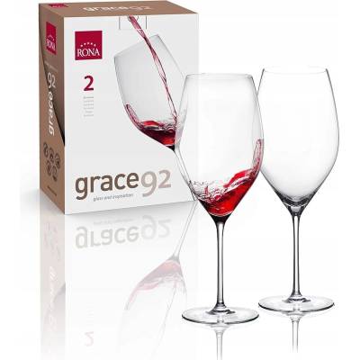 Rona Skleničky na bílé víno Grace bílé 2 x 920 ml