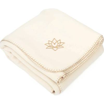 Bodhi deka na jógu Asana Blanket přírodní bílá 150x200
