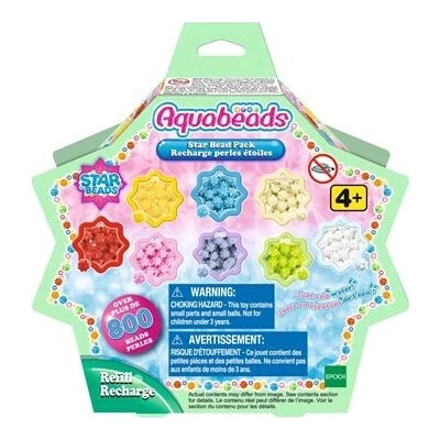AQUABEADS Beads Stars korálky hvězdičky