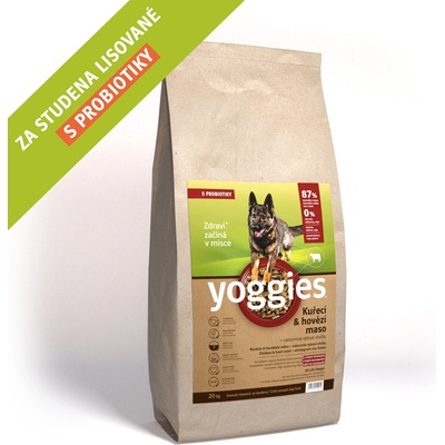 Yoggies Kuracie & Hovädzie mäso 20 kg
