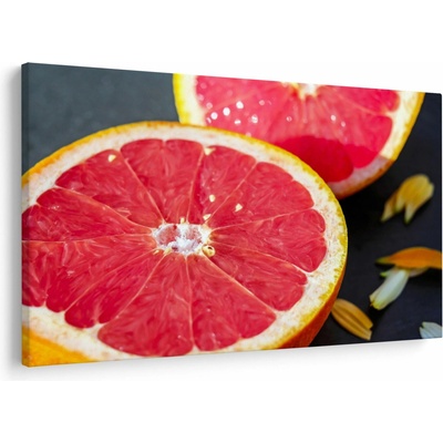 Obraz rozkrojených grapefruitov, jednodielne 150x100 cm