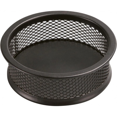 DONAU miska na sponky Office Set 90 mm výška 32 mm kov černá drátěný program