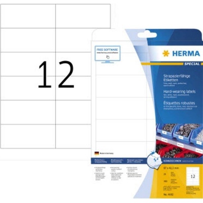 Herma 4692 biela 300 ks