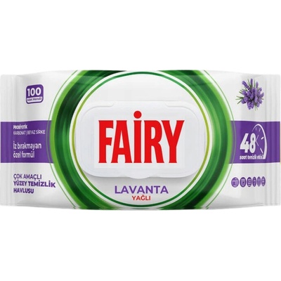 Fairy univerzálne obrúsky levanduľa 100 ks