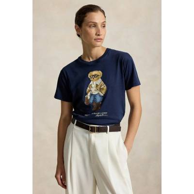Polo Ralph Lauren tričko bavlnené 211B23863 tmavomodrá