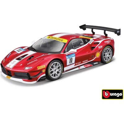 Bburago Ferrari Racing MODEL KIT 488 Challenge Formula racing 2017 1:24