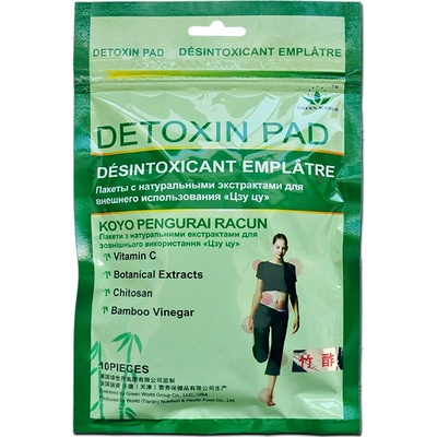 Green World Detoxikační náplasti Tsu Tsu 10 ks
