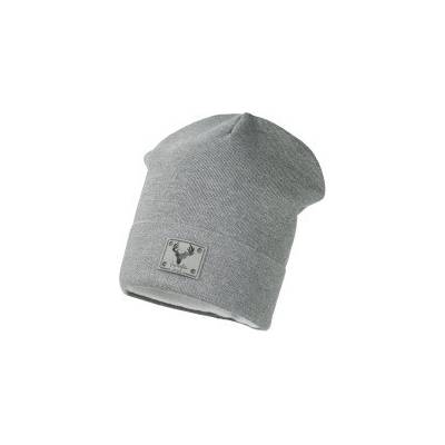 Jamiks Sivá čiapka s koženým logom Ivo