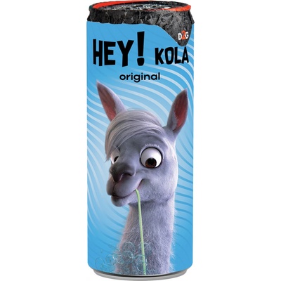 HEY! KOLA original sycený nápoj s příchutí koly 250 ml