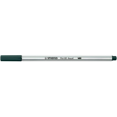 Stabilo Pen 68 brush zemově zelený