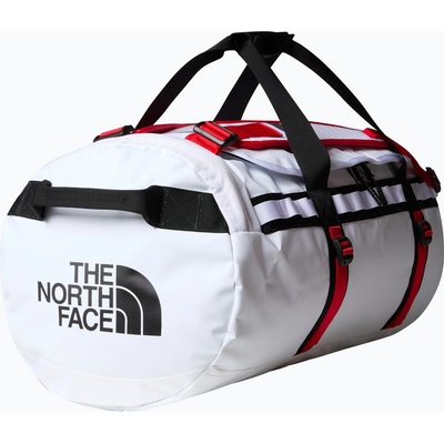The North Face Base Camp Duffel white/black/elevation red 71 l