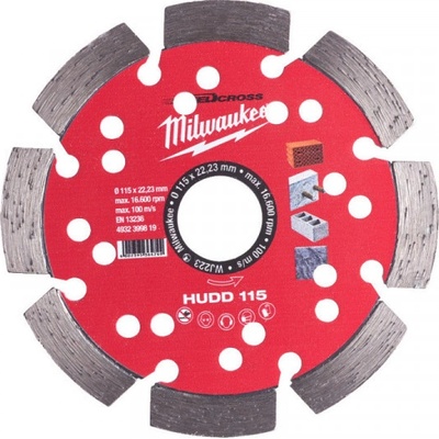 Milwaukee Diamantový rezací kotúč hudd 115 4932399819