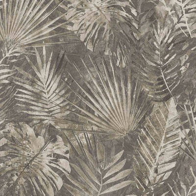 Vliesová tapeta béžová šedá taupe listy přírodní vzor 386383 Tapety na zeď 38638-3 Natural Living 0,53 x 10,05 m A.S.Création
