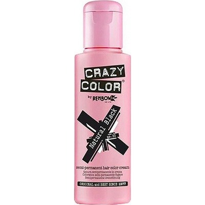 Crazy Color farba na vlasy Natural Black 32