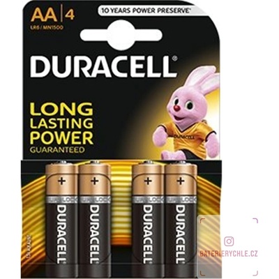 Duracell Basic AA 4ks 10PP100001 – Hledejceny.cz