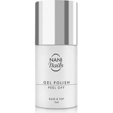 NANI slupovací gel lak Peel Off Base Top 5 ml