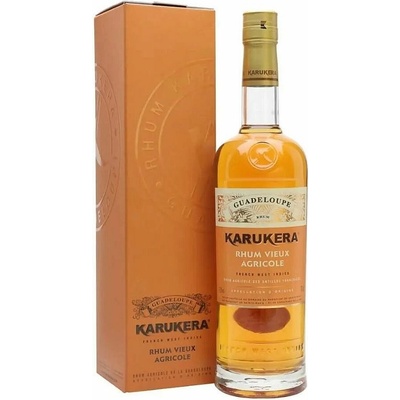 Karukera Vieux VO Guadeloupe rum v krabičce 42% 0,7 l (holá láhev)