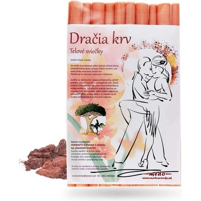 Jan Melich Medosvíčky tělové svíčky DRAČÍ KREV 10 ks – Hledejceny.cz