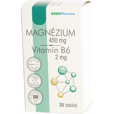EDENPharma Magnézium B6 MEGA 30 ks