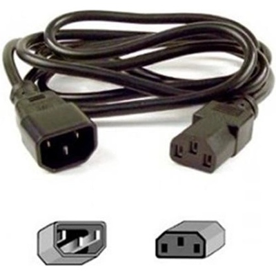 Value Kabel síťový prodlužovací, IEC320 C14 - C13, 3m, černý - 19.99.1530