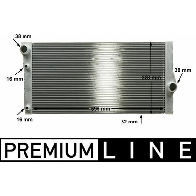 MAHLE ORIGINAL Chladič motora CR 1147 000P