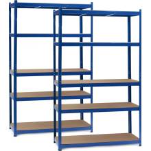 Wiltec Regál 120 × 60 × 204 cm modrá 64872