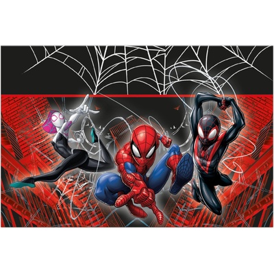Procos Plastový ubrus Spiderman World of web 120x180 cm