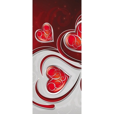 Preinterier DV0154 Fototapeta na stenu Srdiečka vlies 91cm x 211cm