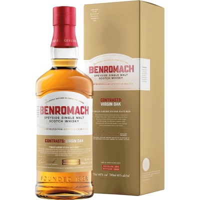 Benromach Contrasts Virgin Oak 2013 46% 0,7 l (karton)