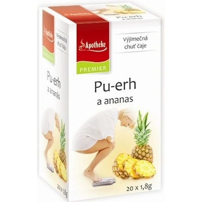 Apotheke Green Pu erh a ananas 20 x 1,8 g