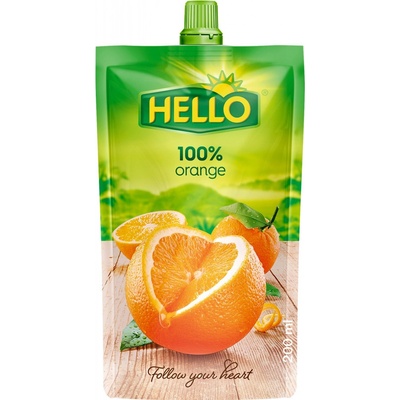 Hello pomeranč 100% 1 l