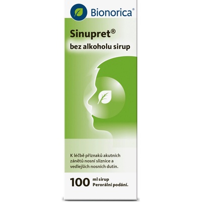 SINUPRET POR SIR 100ML – Hledejceny.cz