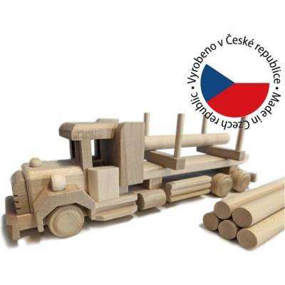 Tonap Gaboni 92250 Dřevěný kamion s kládami, 38 x 9 x 12 cm