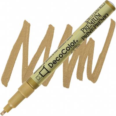 Marvy DecoColor Premium M250 Popisovač Zlatý