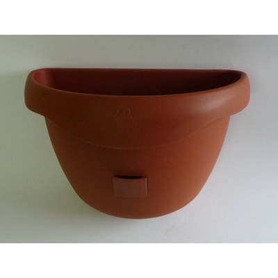 Plastia Samozavlažovací Květináč na zeď 29 cm teracota