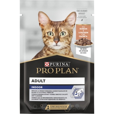 Pro Plan Cat Adult Indoor Losos ve Šťávě 85 g