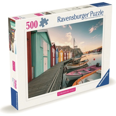 Ravensburger Skandinávia Loděnice v Smögene Švédsko 500 dielov
