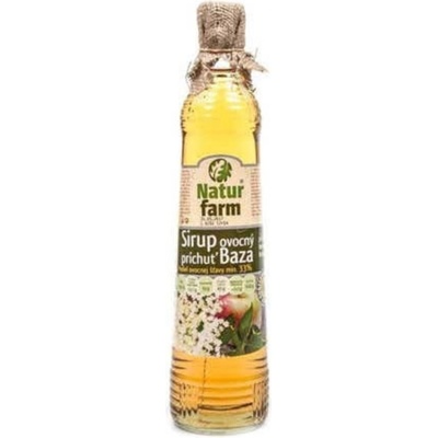 Natur Farm Ovocný sirup příchuť bezového květu 0,7 l